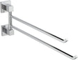 Ideal Standard IOM Square Double Towel Bar - Chrome - E2200AA - TAP 'N' SHOWER