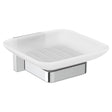Ideal Standard IOM Square Soap Dish & Holder - Chrome - E2201AA - TAP 'N' SHOWER