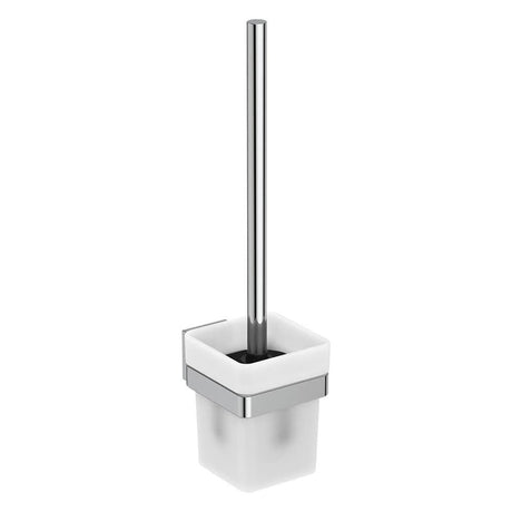 Ideal Standard IOM Square Wall Mounted Toilet Brush & Holder - Chrome - E2194AA - TAP 'N' SHOWER