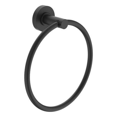 Ideal Standard Iom Towel Ring - Silk Black - A9130XG - TAP 'N' SHOWER