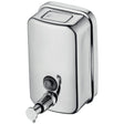 Ideal Standard IOM Wall Mounted Soap Dispenser 500ml - Stainless Steel - A9103MY - TAP 'N' SHOWER