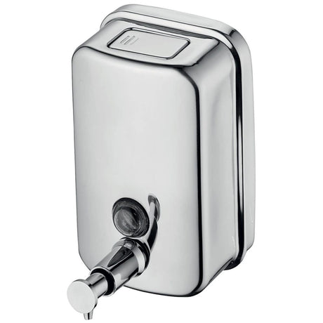 Ideal Standard IOM Wall Mounted Soap Dispenser 500ml - Stainless Steel - A9103MY - TAP 'N' SHOWER