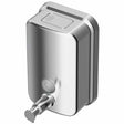 Ideal Standard IOM Wall Mounted Soap Dispenser 500ml - Stainless Steel - A9109MY - TAP 'N' SHOWER