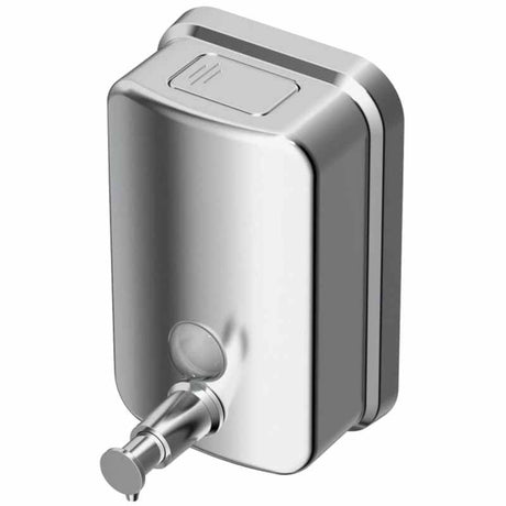 Ideal Standard IOM Wall Mounted Soap Dispenser 500ml - Stainless Steel - A9109MY - TAP 'N' SHOWER