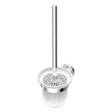 Ideal Standard IOM Wall Mounted Toilet Brush And Holder Frosted Glass - Chrome - A9119AA - TAP 'N' SHOWER
