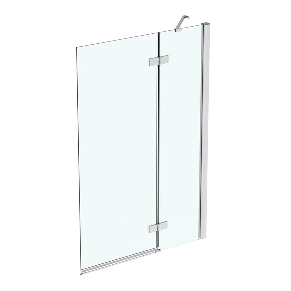 Ideal Standard IS i.life 2 Panel Bathscreen - Bright Silver - T4886EO