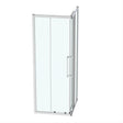 Ideal Standard IS i.life Corner entry enclosure - Bright Silver - T4977EO