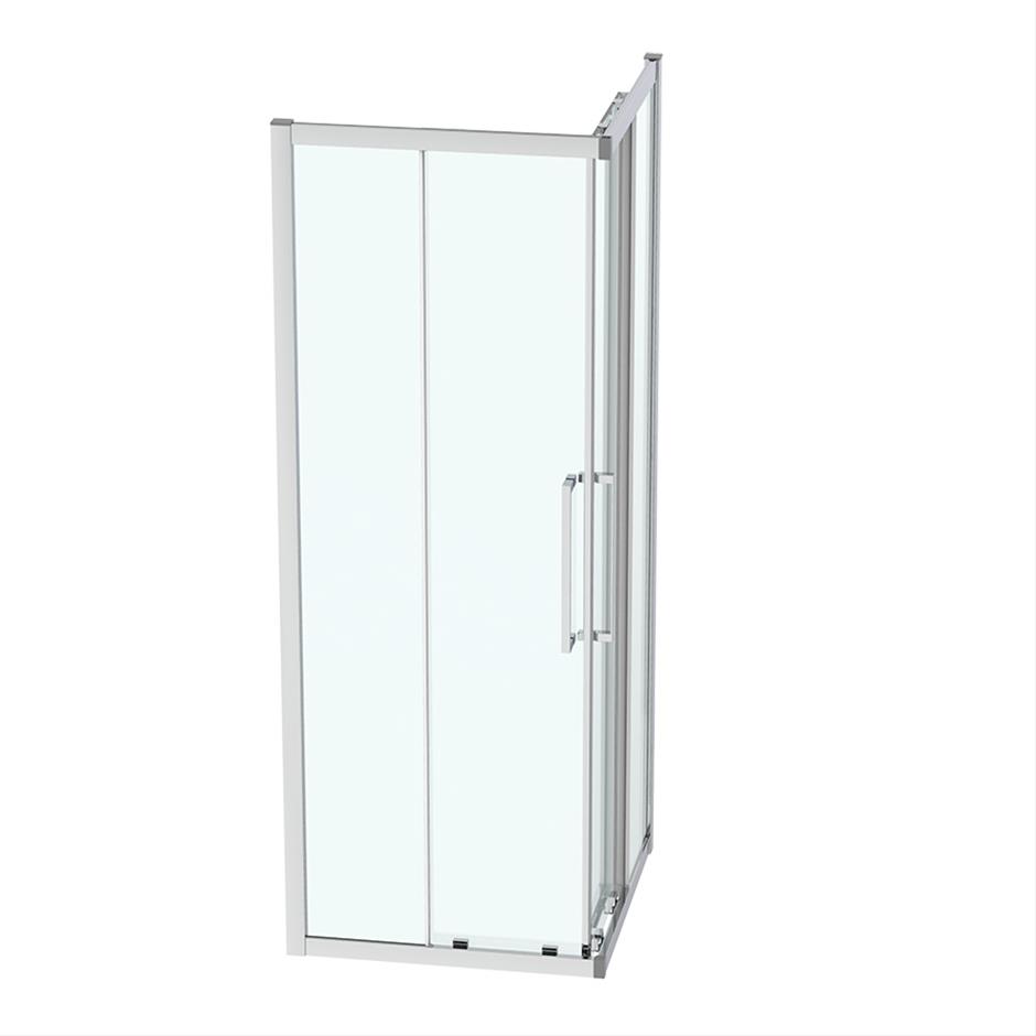 Ideal Standard IS i.life Corner entry enclosure - Bright Silver - T4977EO