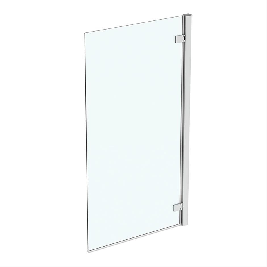 Ideal Standard IS i.life Hinged Bath Screen - Bright Silver - T4884EO