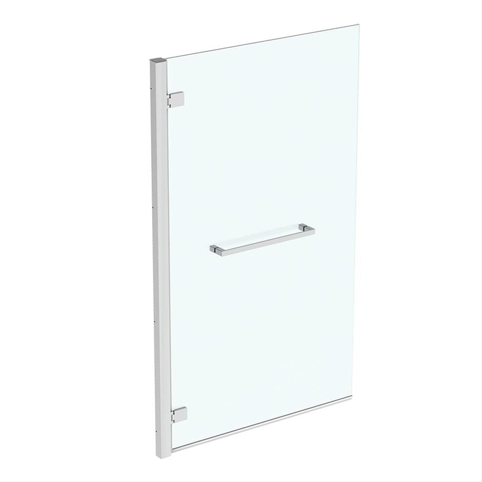 Ideal Standard IS i.life Hinged Bath Screen - Bright Silver - T4889EO
