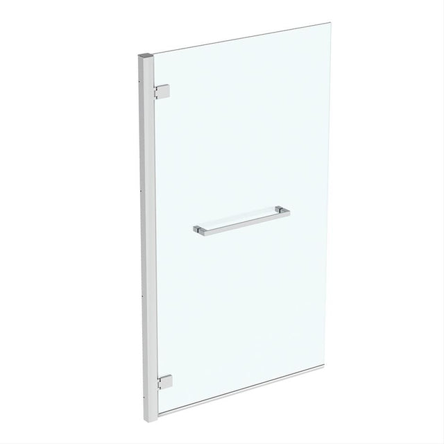 Ideal Standard IS i.life Hinged Bath Screen - Bright Silver - T4889EO