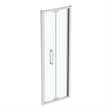 Ideal Standard Is I.life Infold Door With Idealclean Clear Glass 760mm - Bright Silver - T4926EO - TAP 'N' SHOWER