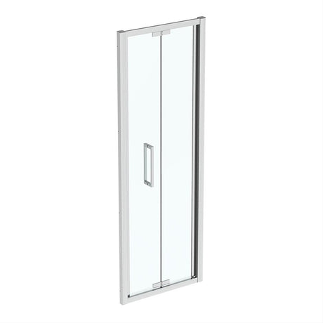 Ideal Standard Is I.life Infold Door With Idealclean Clear Glass 760mm - Bright Silver - T4926EO