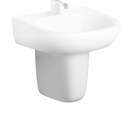 Ideal Standard Jasper Morrison Semi Pedestal for 500mm-550mm Basins - White - E621301