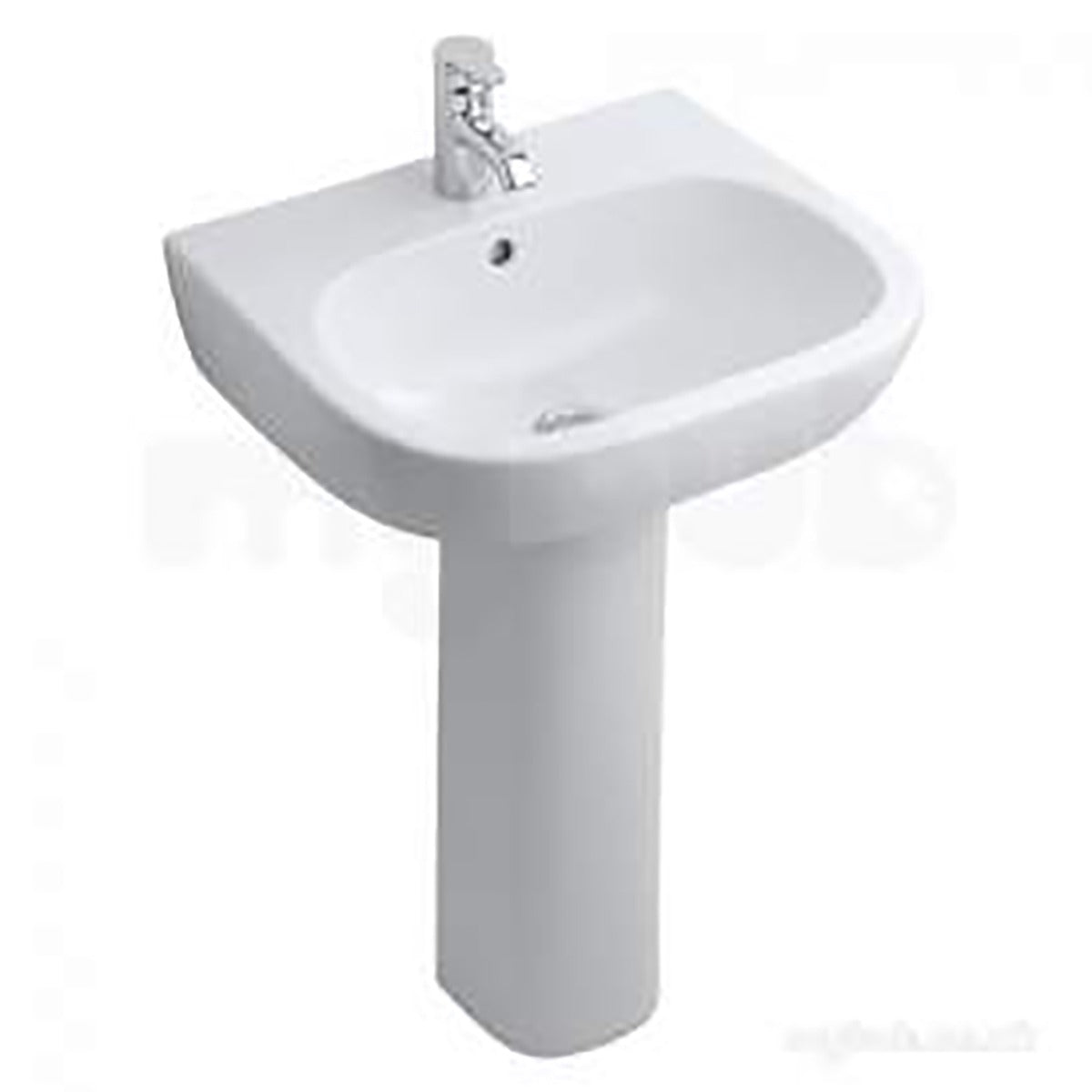 Ideal Standard Jasper Morrison Full Pedestal for 500mm-550mm Basins - White - E621101