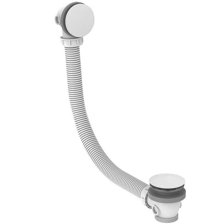 Ideal Standard Luxury Clicker Bath Waste & Overflow - White - E148401 - TAP 'N' SHOWER