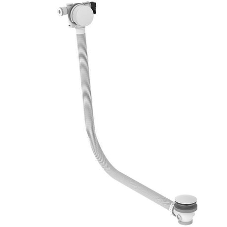 Ideal Standard Luxury Clicker Bathfill Waste & Overflow - White - E148501 - TAP 'N' SHOWER