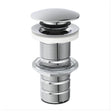 Ideal Standard Luxury Unslotted Clicker Basin Waste - Chrome - E1483AA - TAP 'N' SHOWER