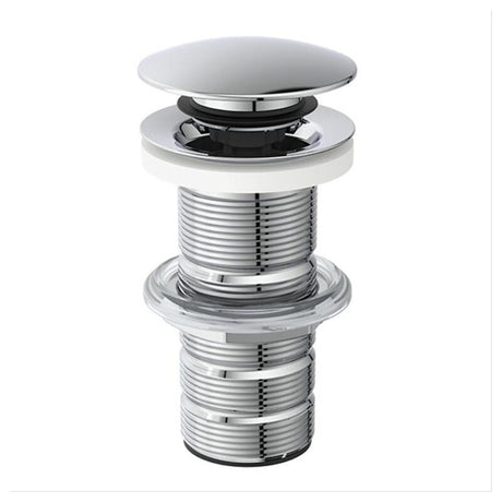 Ideal Standard Luxury Unslotted Clicker Basin Waste - Chrome - E1483AA - TAP 'N' SHOWER