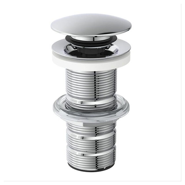 Ideal Standard Luxury Unslotted Clicker Basin Waste - Chrome - E1483AA - TAP 'N' SHOWER