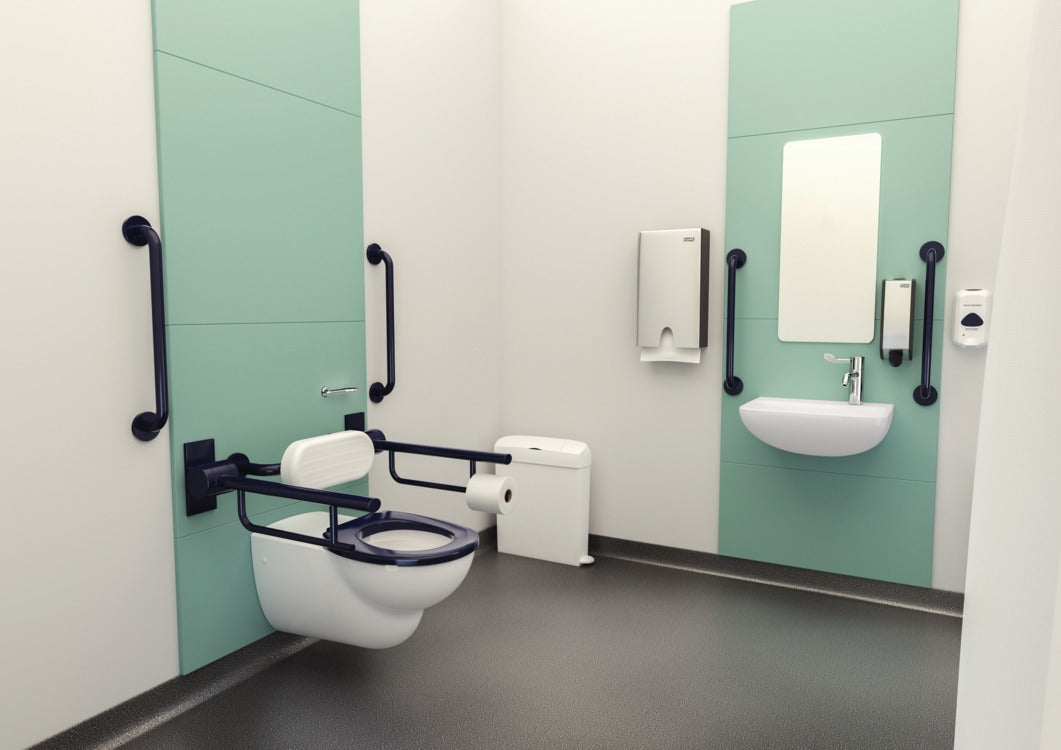 Armitage Shanks Markwik 21 Plus Chrome Deck Mounted Thermostatic Basin Mixer Tap - A6696AA