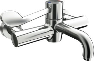 Ideal Standard Markwik 21 Plus Chrome Panel Mounted Thermostatic Basin Mixer Tap - A6682AA