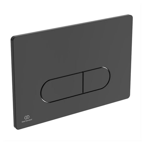 Ideal Standard Oleas M1 Mechanical Dual Flushplate - Black - R0115A6