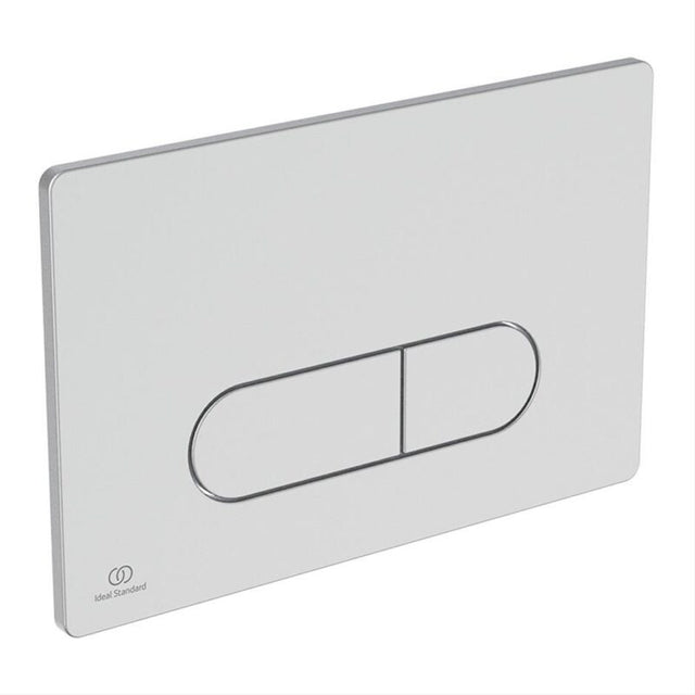 Ideal Standard Oleas M1 Mechanical Dual Flushplate - Brushed Chrome - R0115JG
