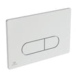 Ideal Standard Oleas M1 Mechanical Dual Flushplate - Chrome - R0115AA
