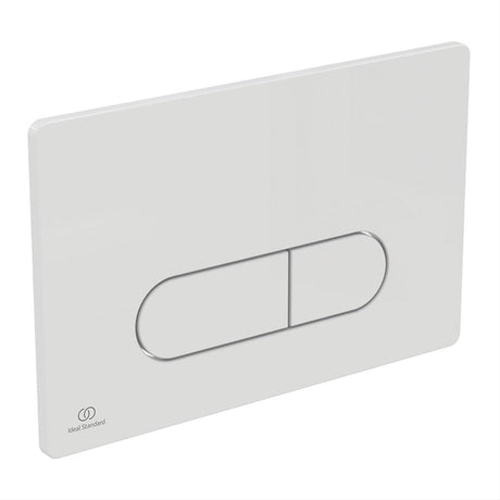 Ideal Standard Oleas M1 Mechanical Dual Flushplate - White - R0115AC