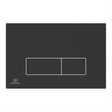 Ideal Standard Oleas M2 mechanical dual flushplate - Black - R0121A6