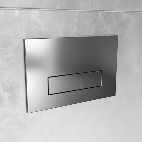 Ideal Standard Oleas M2 mechanical dual flushplate - Brushed Chrome - R0121JG