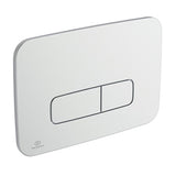 Ideal Standard Oleas M3 mechanical dual flushplate - Brushed Chrome - R0123JG