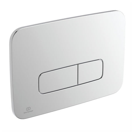 Ideal Standard Oleas M3 mechanical dual flushplate - Chrome - R0123AA