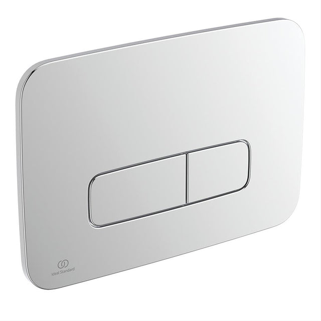 Ideal Standard Oleas M3 mechanical dual flushplate - Chrome - R0124AA