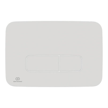 Ideal Standard Oleas M3 mechanical dual flushplate - White - R0123AC