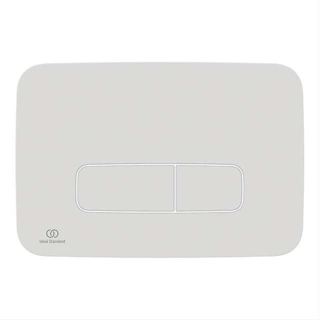 Ideal Standard Oleas M3 mechanical dual flushplate - White - R0123AC