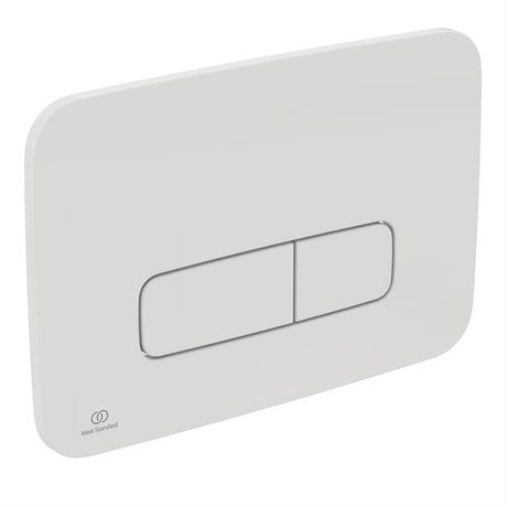 Ideal Standard Oleas M3 mechanical dual flushplate - White - R0124AC