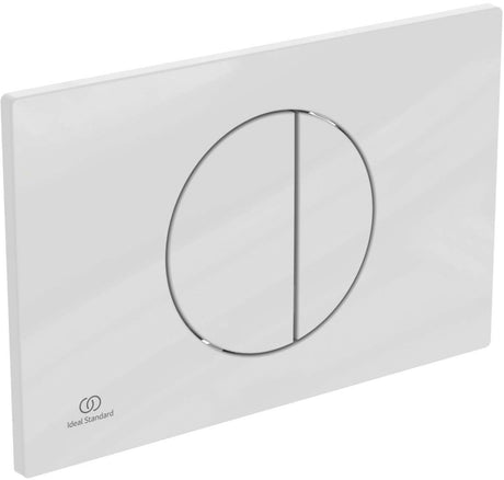Ideal Standard Oleas M5 Round Dual Flush Flushplate - White - R0503AC - TAP 'N' SHOWER