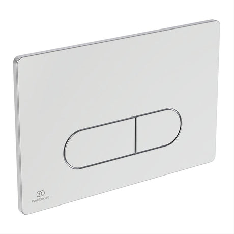 Ideal Standard Oleas P1 Pneumatic Dual Flushplate - Chrome - R0116AA