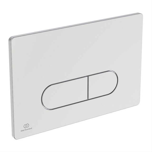 Ideal Standard Oleas P1 Pneumatic Dual Flushplate - Chrome - R0116AA