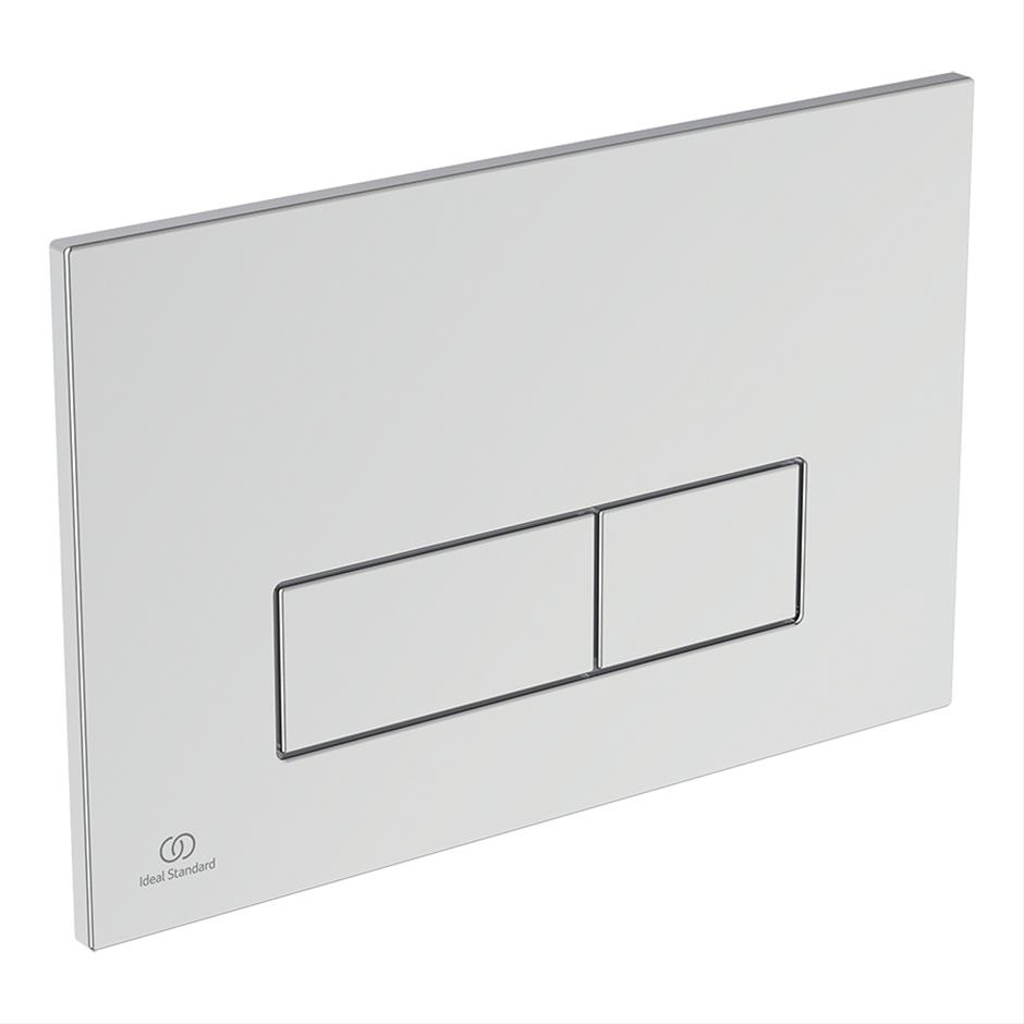 Ideal Standard Oleas P2 pneumatic dual flushplate - Chrome - R0119AA
