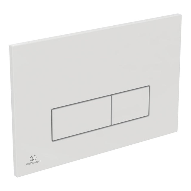 Ideal Standard Oleas P2 pneumatic dual flushplate - White - R0119AC - TAP 'N' SHOWER
