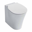 Ideal Standard Retail Connect Air back - to wall bowl with Aquablade technology horizontal outlet - E191401 - TAP 'N' SHOWER