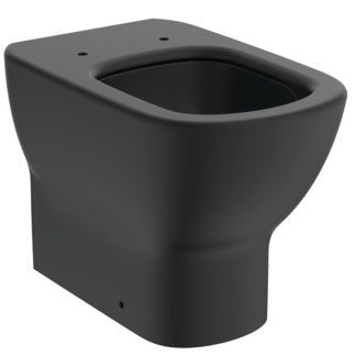 Ideal Standard Retail Tesi Back - To Wall Bowl - Silk black - T0077V3 - TAP 'N' SHOWER