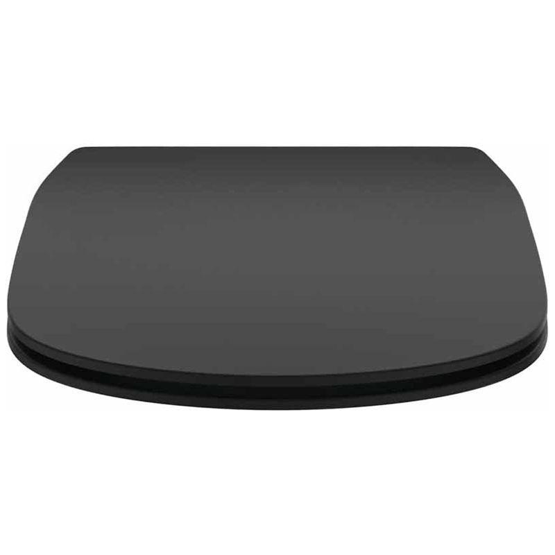Ideal Standard Retail Tesi Soft Close Toilet Seat - Silk Black - T3527V3