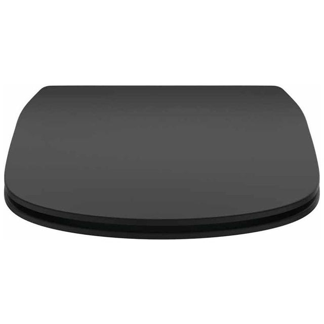 Ideal Standard Retail Tesi Soft Close Toilet Seat - Silk Black - T3527V3