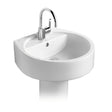 Ideal Standard Round Washbasin 50cm - White - E000701 - TAP 'N' SHOWER