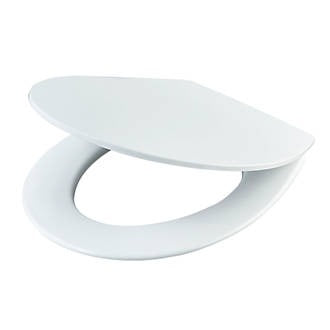 Ideal Standard Sandringham 21 Standard Close White Toilet Seat and Cover - E131601