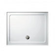 Ideal Standard Simplicity Low Profile Rectangle Shower Tray 4UPS 1000mm x 800mm - White - L507401 - TAP 'N' SHOWER